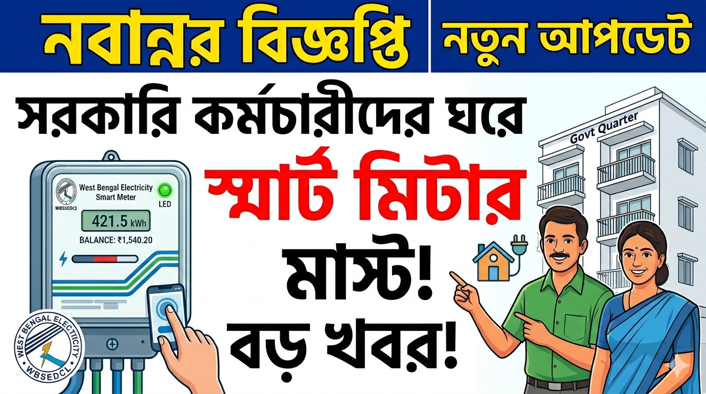 nabanna-mandates-smart-meter-for-govt-employees